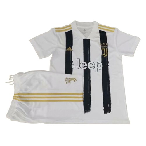 Camiseta Juventus Primera equipación Niños 2020-2021 Negro Blanco